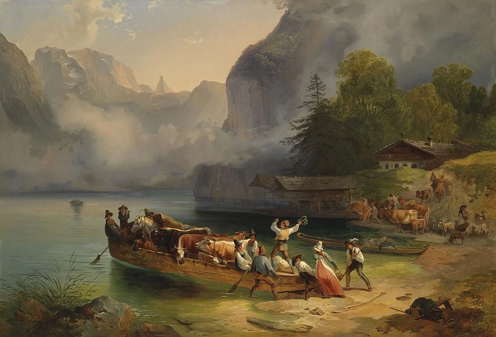 Imbarco scolastico al Königssee